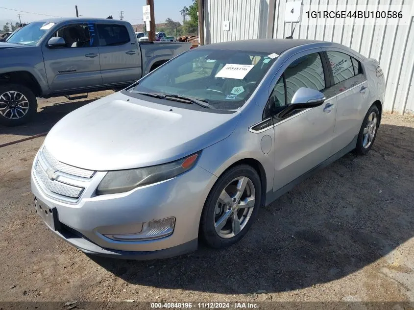 2011 Chevrolet Volt VIN: 1G1RC6E44BU100586 Lot: 40848196