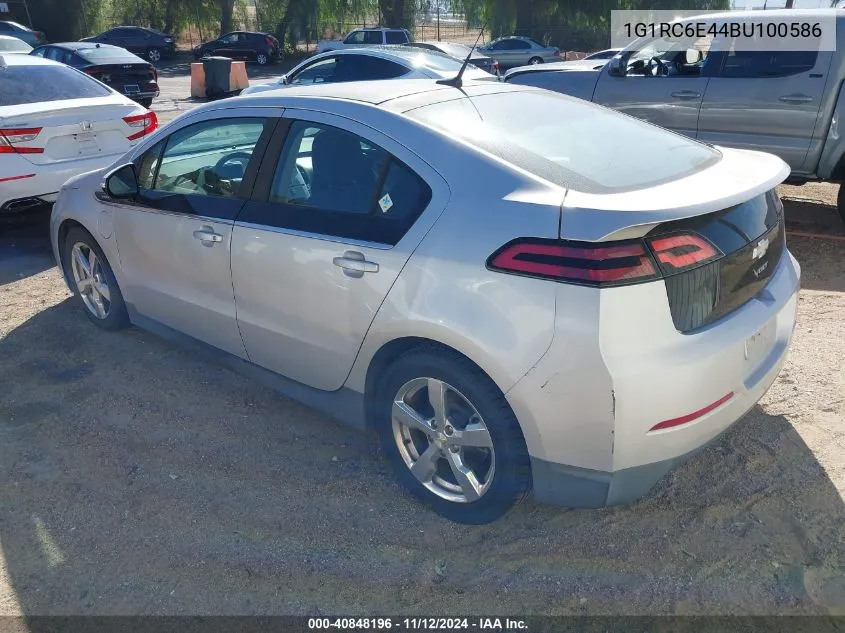 2011 Chevrolet Volt VIN: 1G1RC6E44BU100586 Lot: 40848196