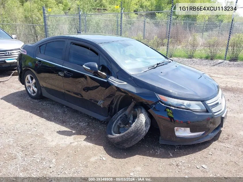 1G1RB6E4XCU113234 2012 Chevrolet Volt