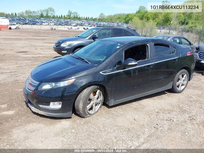 1G1RB6E4XCU113234 2012 Chevrolet Volt