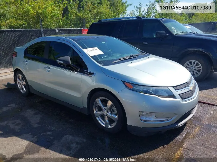 2012 Chevrolet Volt VIN: 1G1RA6E44CU107089 Lot: 40101740