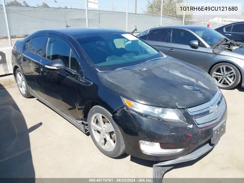 2012 Chevrolet Volt VIN: 1G1RH6E49CU121680 Lot: 40176761