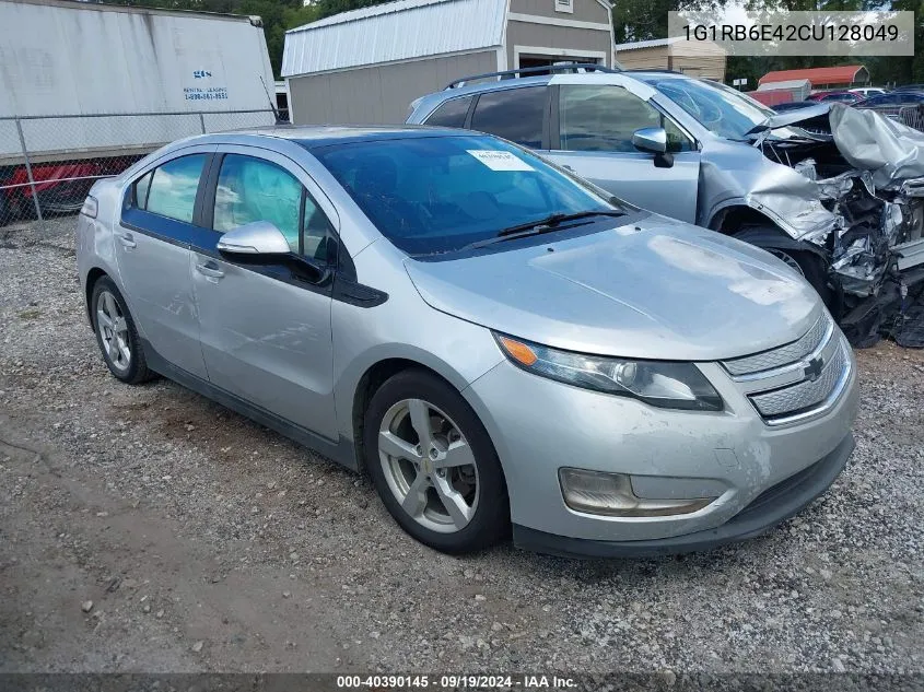 2012 Chevrolet Volt VIN: 1G1RB6E42CU128049 Lot: 40390145