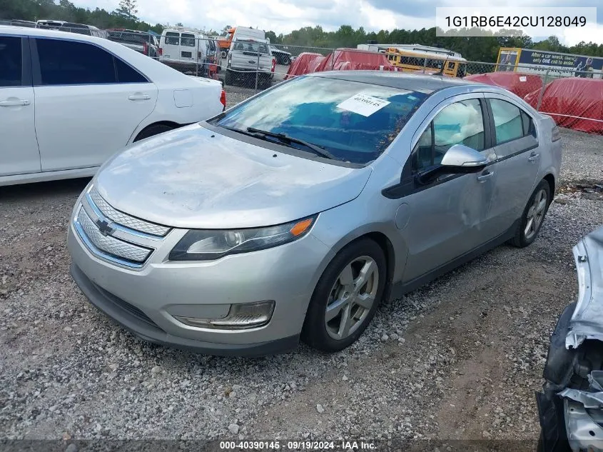 2012 Chevrolet Volt VIN: 1G1RB6E42CU128049 Lot: 40390145