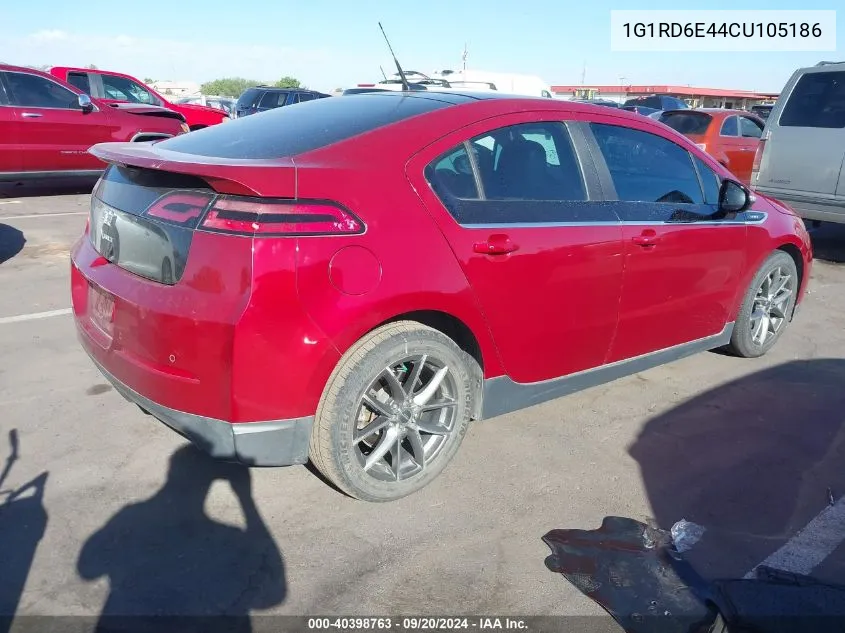 1G1RD6E44CU105186 2012 Chevrolet Volt