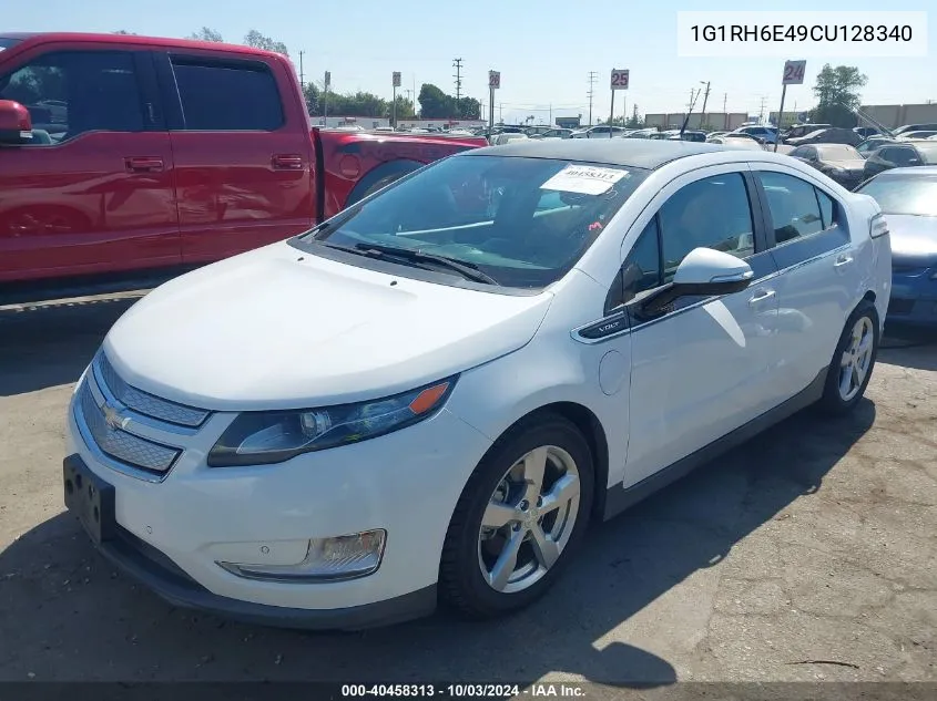 2012 Chevrolet Volt VIN: 1G1RH6E49CU128340 Lot: 40458313