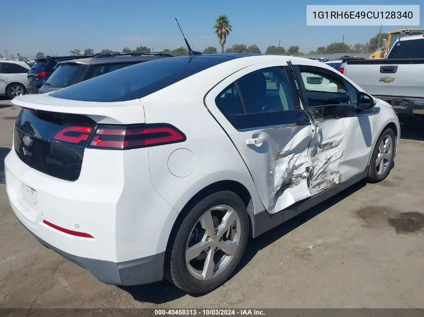 2012 Chevrolet Volt VIN: 1G1RH6E49CU128340 Lot: 40458313