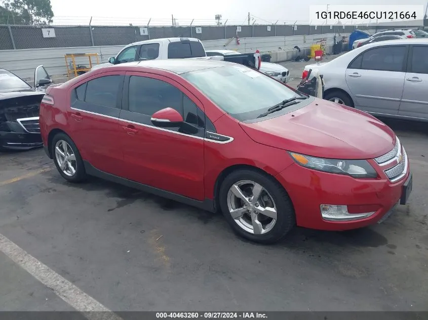 1G1RD6E46CU121664 2012 Chevrolet Volt