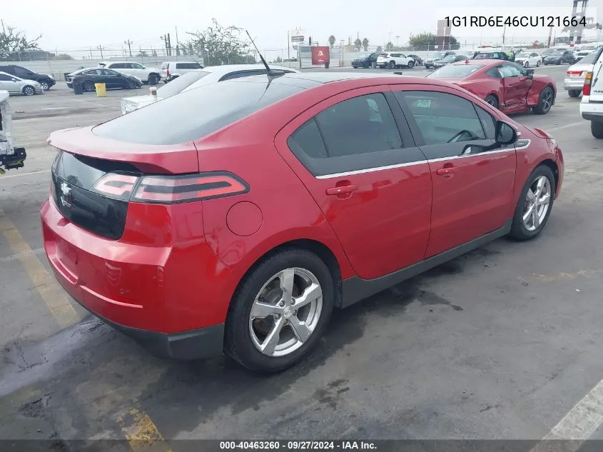 1G1RD6E46CU121664 2012 Chevrolet Volt