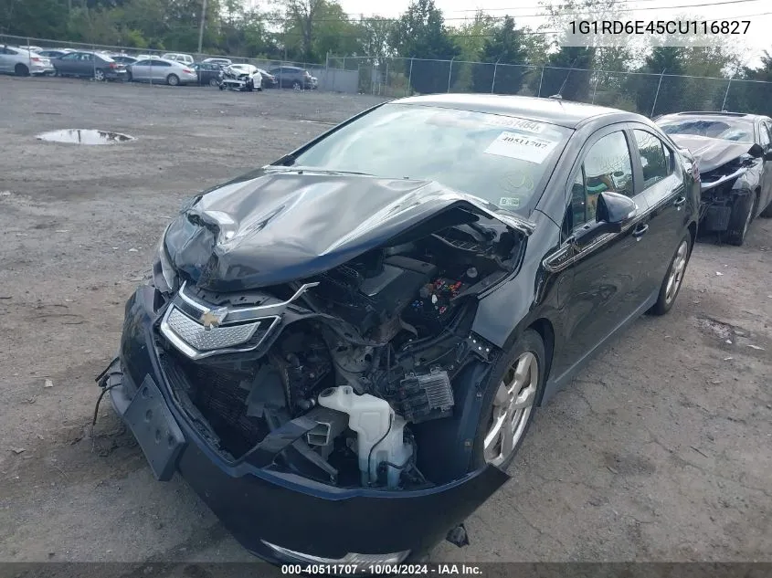 1G1RD6E45CU116827 2012 Chevrolet Volt