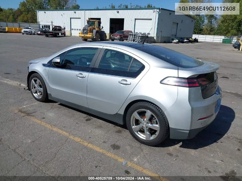 1G1RB6E49CU112608 2012 Chevrolet Volt