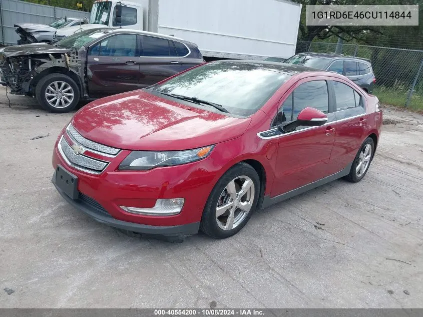 1G1RD6E46CU114844 2012 Chevrolet Volt