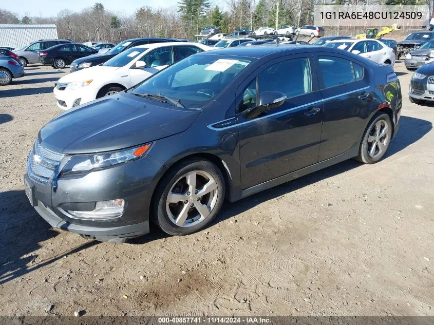 2012 Chevrolet Volt VIN: 1G1RA6E48CU124509 Lot: 40857741