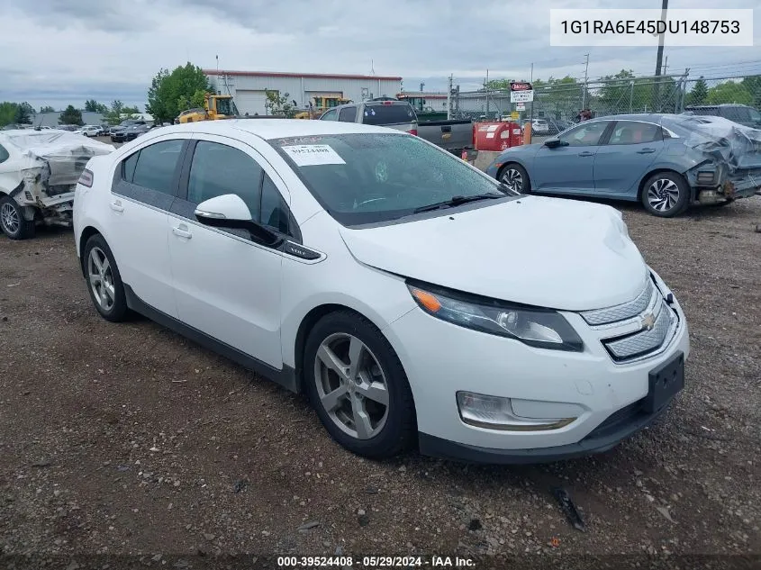 1G1RA6E45DU148753 2013 Chevrolet Volt