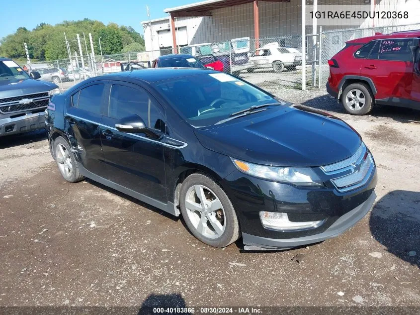 1G1RA6E45DU120368 2013 Chevrolet Volt