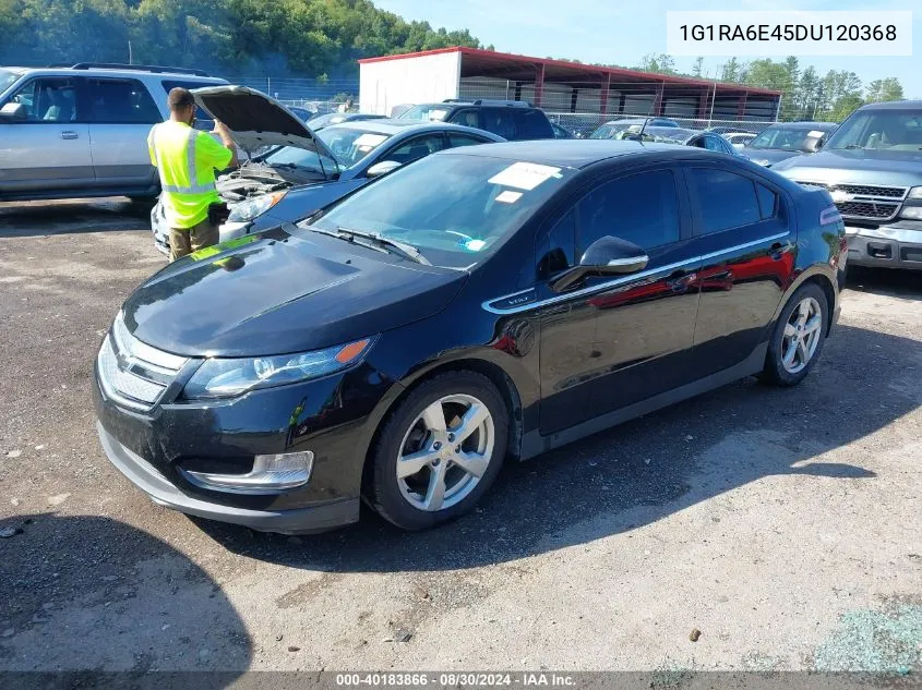 2013 Chevrolet Volt VIN: 1G1RA6E45DU120368 Lot: 40183866