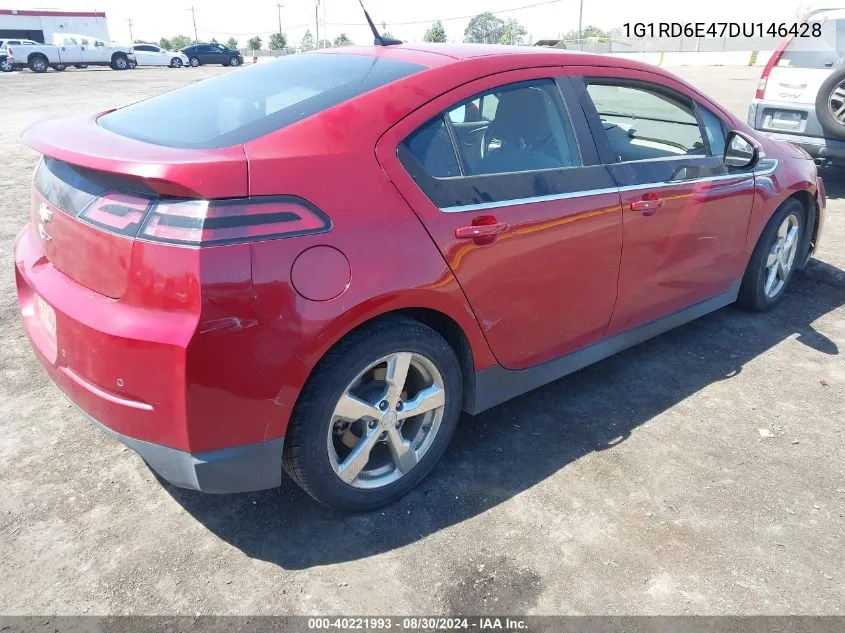 2013 Chevrolet Volt VIN: 1G1RD6E47DU146428 Lot: 40221993