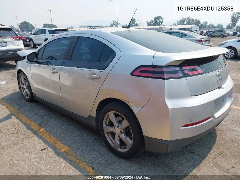 2013 Chevrolet Volt VIN: 1G1RE6E4XDU125358 Lot: 40281004