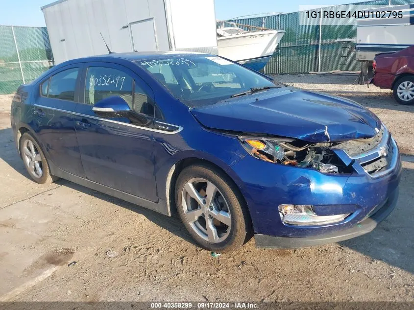 2013 Chevrolet Volt VIN: 1G1RB6E44DU102795 Lot: 40358299