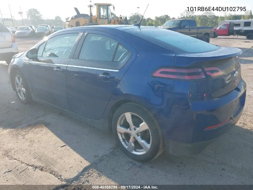 2013 Chevrolet Volt VIN: 1G1RB6E44DU102795 Lot: 40358299