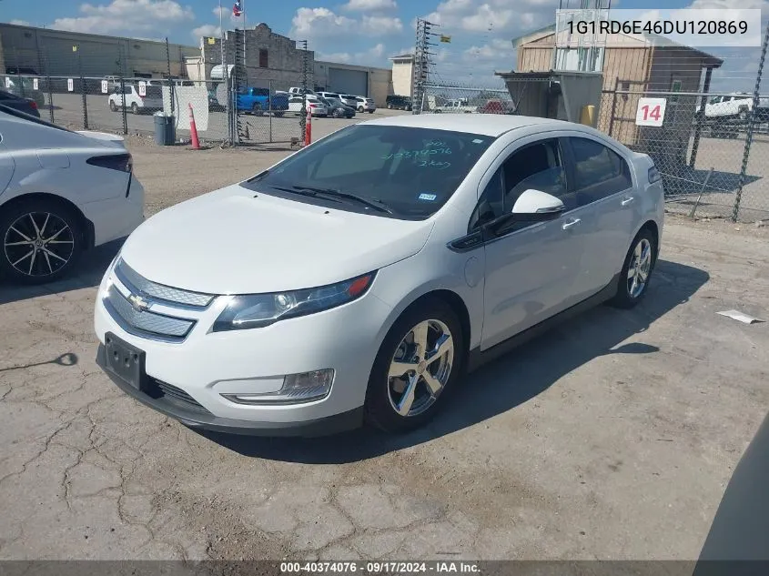 1G1RD6E46DU120869 2013 Chevrolet Volt