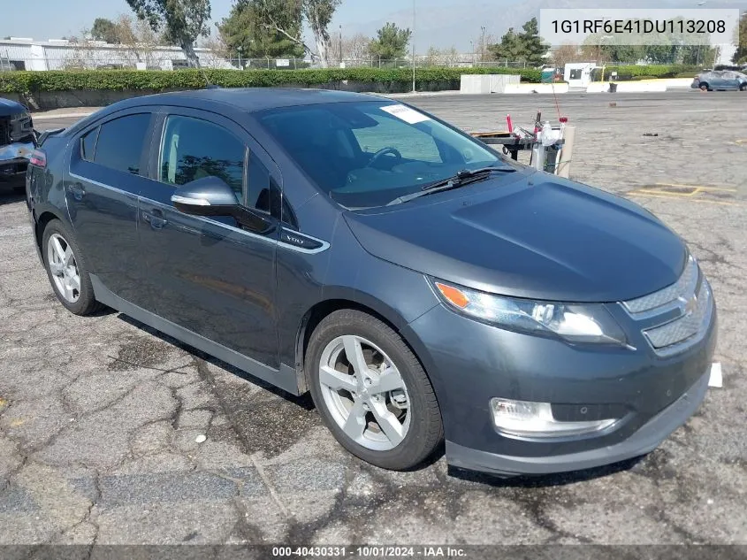 2013 Chevrolet Volt VIN: 1G1RF6E41DU113208 Lot: 40430331