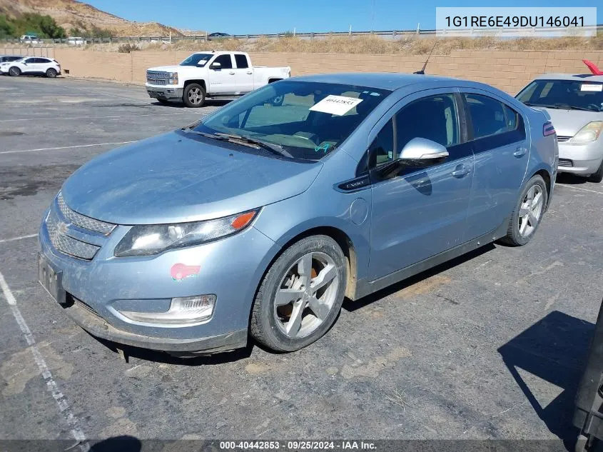 2013 Chevrolet Volt VIN: 1G1RE6E49DU146041 Lot: 40442853