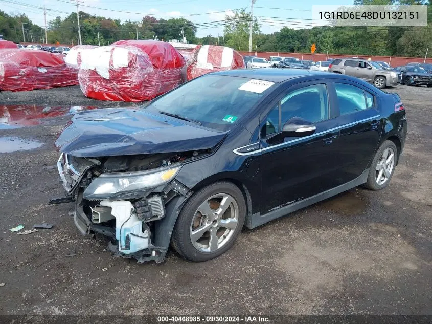 2013 Chevrolet Volt VIN: 1G1RD6E48DU132151 Lot: 40468985