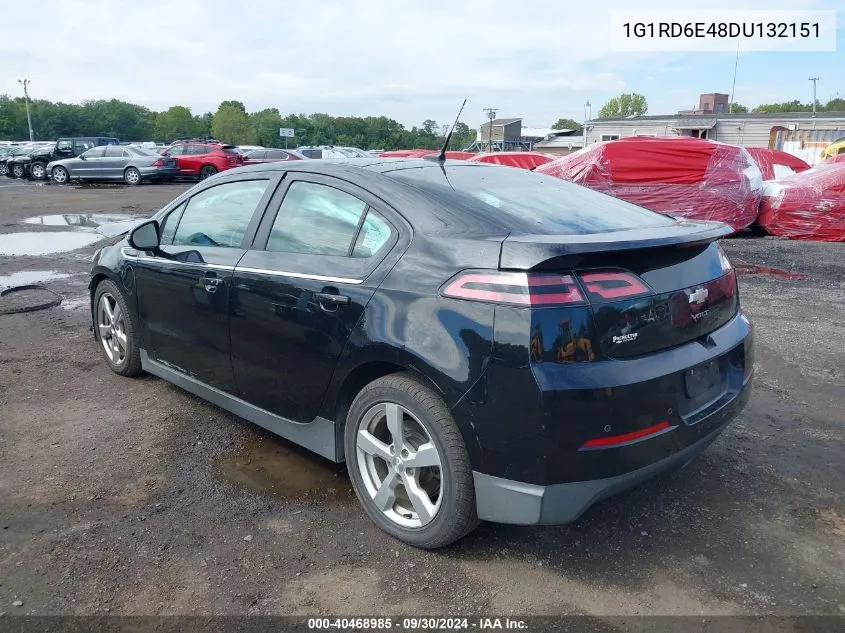 2013 Chevrolet Volt VIN: 1G1RD6E48DU132151 Lot: 40468985