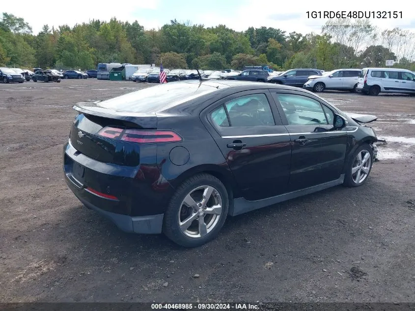 2013 Chevrolet Volt VIN: 1G1RD6E48DU132151 Lot: 40468985