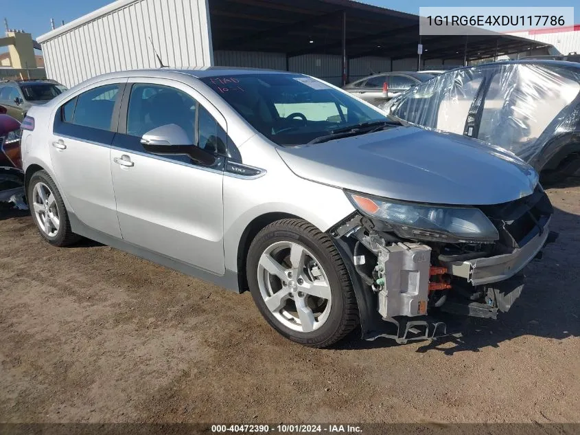 2013 Chevrolet Volt VIN: 1G1RG6E4XDU117786 Lot: 40472390