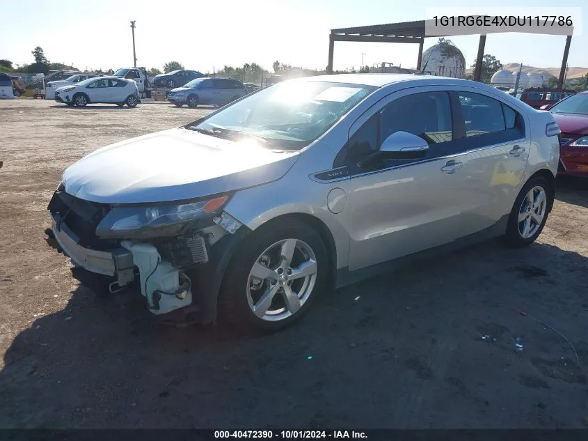 2013 Chevrolet Volt VIN: 1G1RG6E4XDU117786 Lot: 40472390