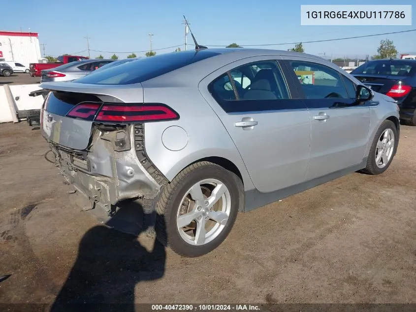 2013 Chevrolet Volt VIN: 1G1RG6E4XDU117786 Lot: 40472390