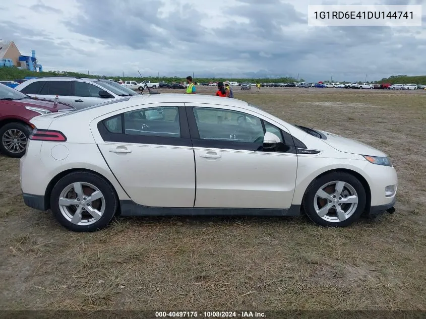 2013 Chevrolet Volt VIN: 1G1RD6E41DU144741 Lot: 40497175