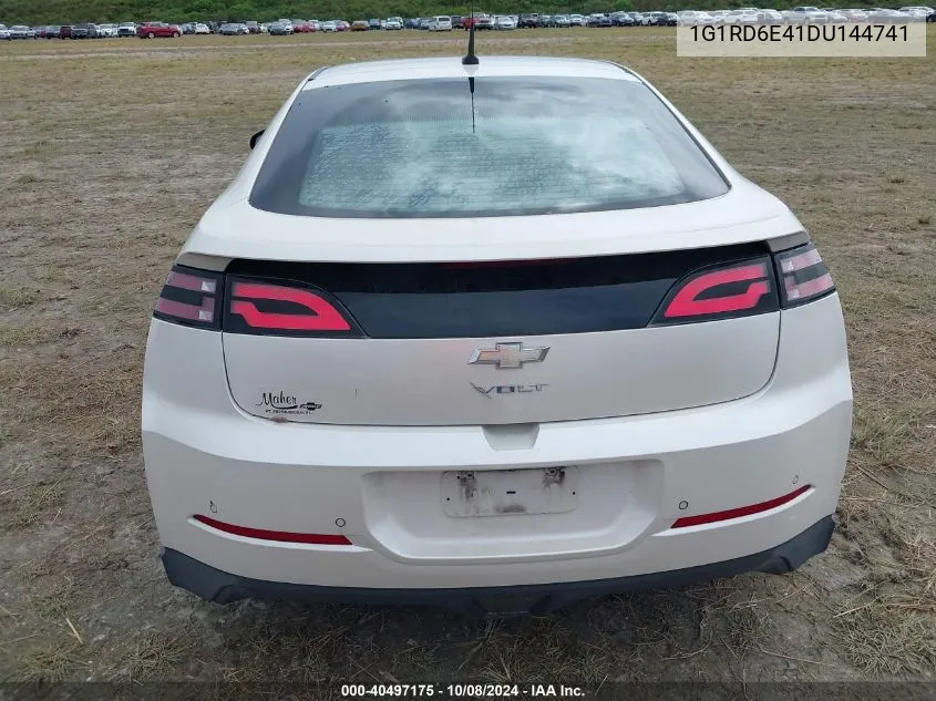 2013 Chevrolet Volt VIN: 1G1RD6E41DU144741 Lot: 40497175