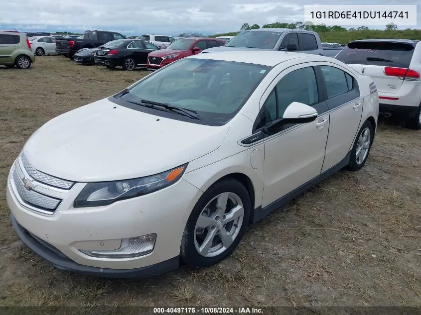 2013 Chevrolet Volt VIN: 1G1RD6E41DU144741 Lot: 40497175