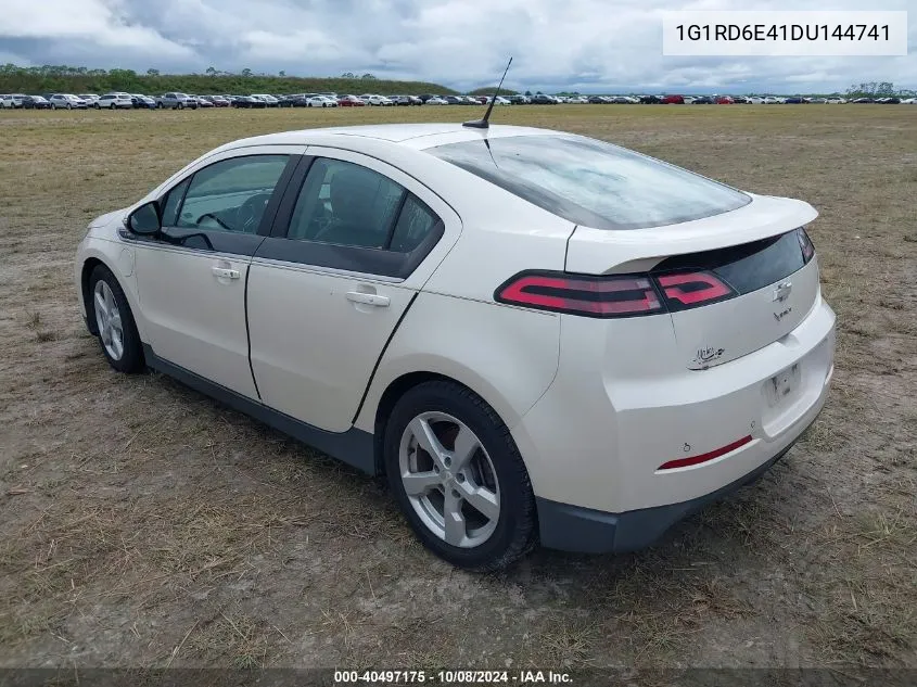 2013 Chevrolet Volt VIN: 1G1RD6E41DU144741 Lot: 40497175