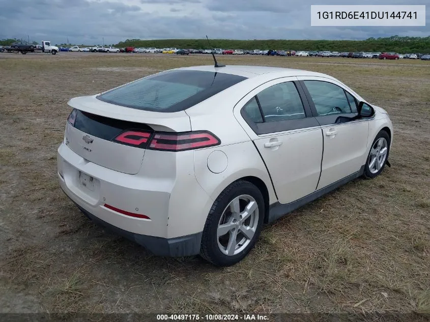 2013 Chevrolet Volt VIN: 1G1RD6E41DU144741 Lot: 40497175