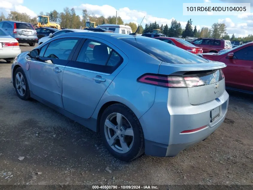 1G1RD6E40DU104005 2013 Chevrolet Volt