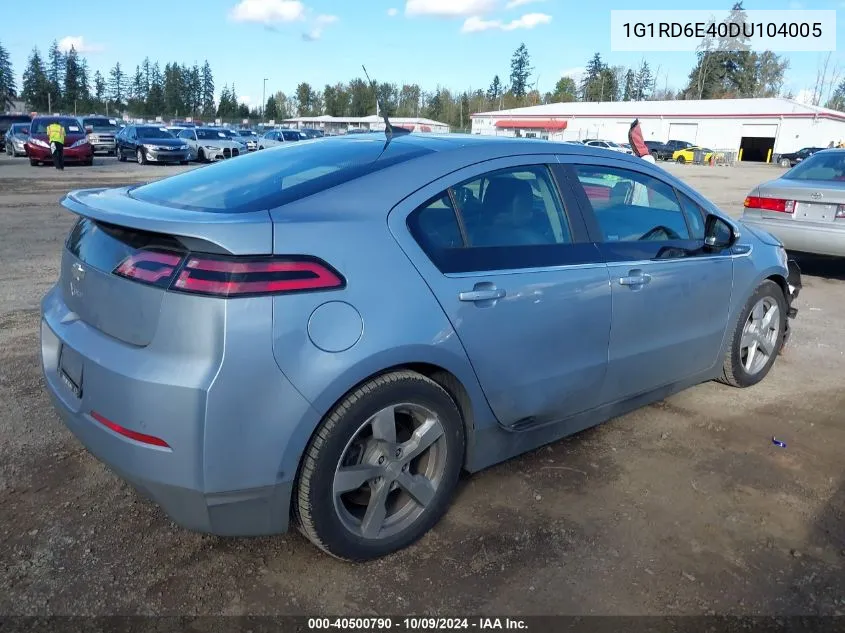 1G1RD6E40DU104005 2013 Chevrolet Volt