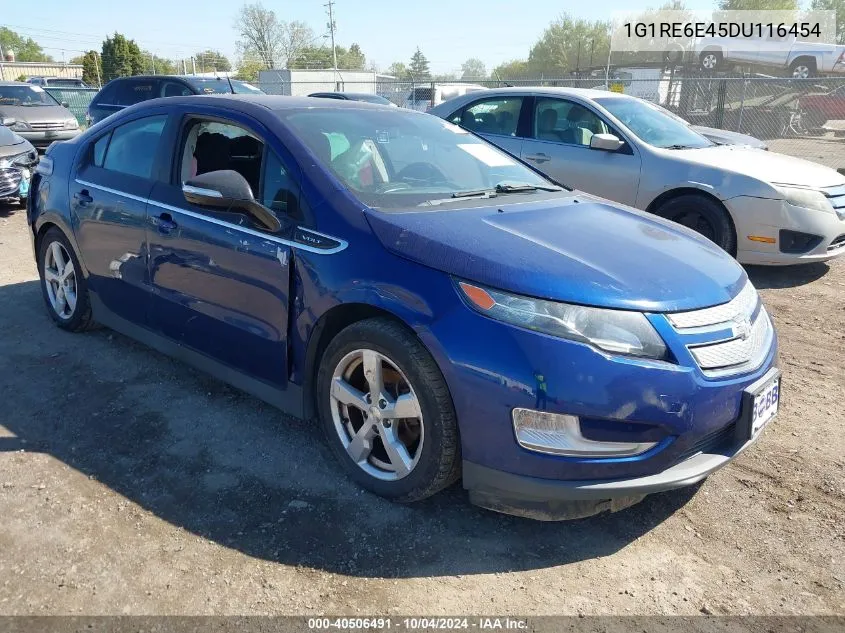 2013 Chevrolet Volt VIN: 1G1RE6E45DU116454 Lot: 40506491