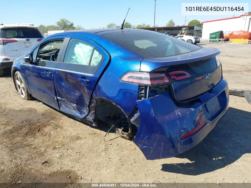 2013 Chevrolet Volt VIN: 1G1RE6E45DU116454 Lot: 40506491