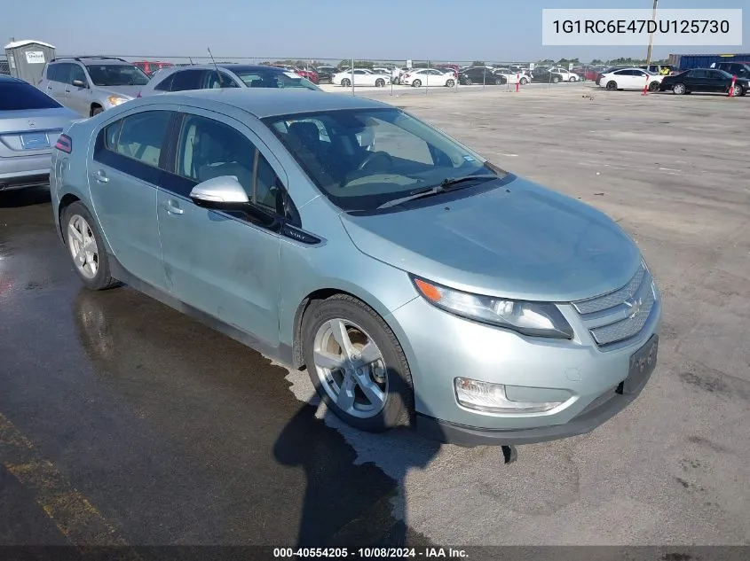 2013 Chevrolet Volt VIN: 1G1RC6E47DU125730 Lot: 40554205