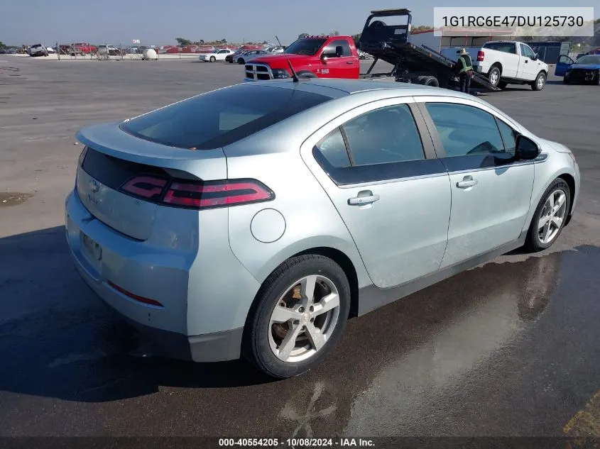 2013 Chevrolet Volt VIN: 1G1RC6E47DU125730 Lot: 40554205