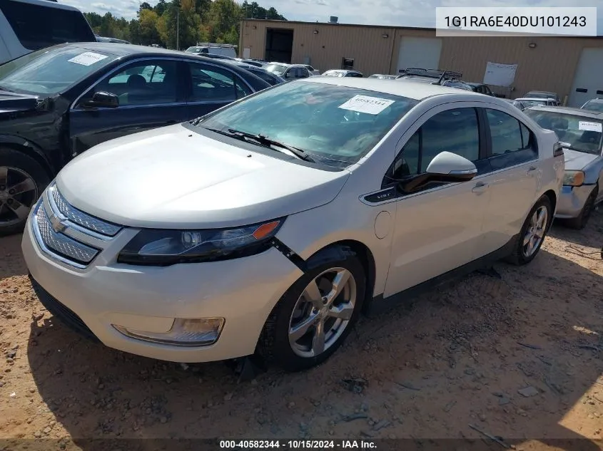 2013 Chevrolet Volt VIN: 1G1RA6E40DU101243 Lot: 40582344