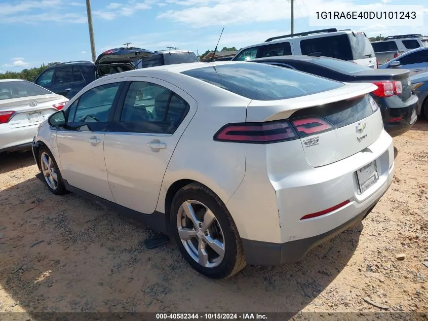 2013 Chevrolet Volt VIN: 1G1RA6E40DU101243 Lot: 40582344