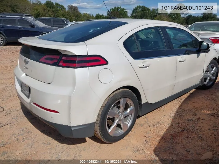 2013 Chevrolet Volt VIN: 1G1RA6E40DU101243 Lot: 40582344