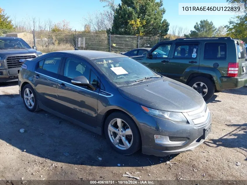 2013 Chevrolet Volt VIN: 1G1RA6E46DU122839 Lot: 40618751