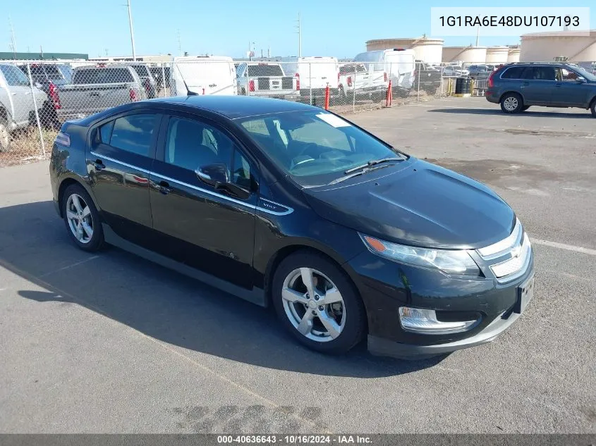 1G1RA6E48DU107193 2013 Chevrolet Volt