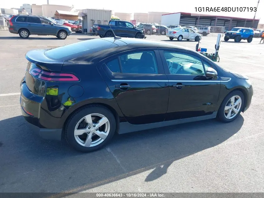 1G1RA6E48DU107193 2013 Chevrolet Volt